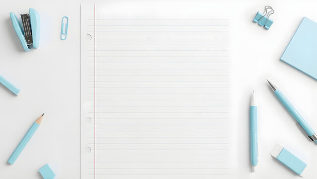 Bright, colorful, creative, artistic design concept for education back to school collection. Abstract background, fresh class backdrop. Subtle contrast for business. Colored concept, not checkered - Powered by Adobe