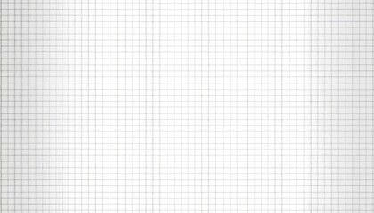 Seamless white grid paper surface with consistent square pattern for structured design and precise technical layouts.