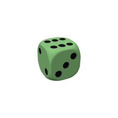 green dice