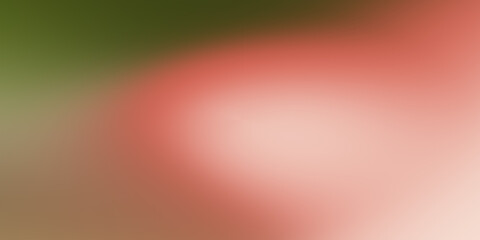 Soft abstract gradient background with smooth transitions from warm coral to muted green tones