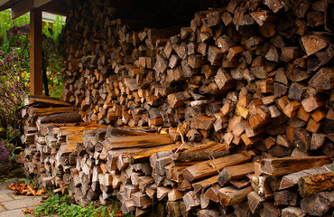 stack of firewood