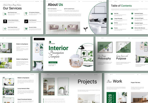 Interior Design Presentation Template