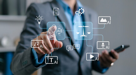 Ethical AI technology creates a wide variety of content formats, such as AI-generated images, chatbots, coding, writer bots, translation, video creation, music creation, and advertising.