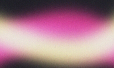 Dreamy Gradient with Film Grain Texture, Pink, White, and Black Aesthetic Background