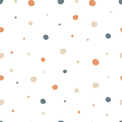 polkadot seamless pattern