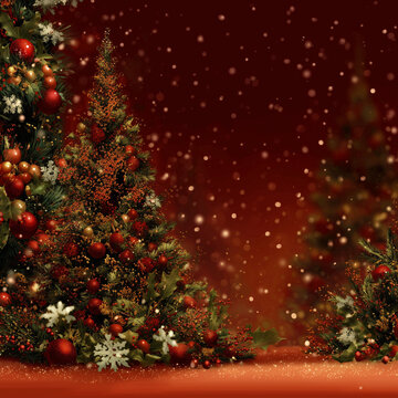 christmas xmas season card background