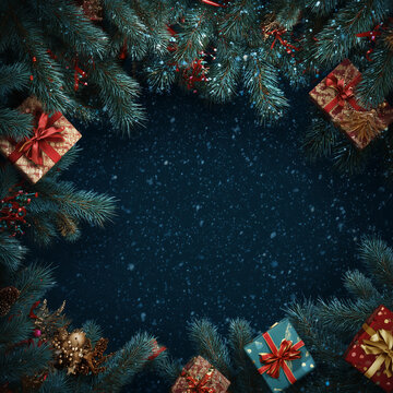 christmas xmas season card background