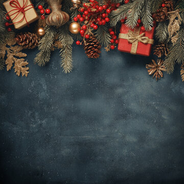 christmas xmas season card background