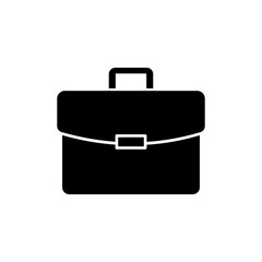 Briefcase icon isolate on white background.