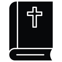 Fototapeta premium Poinsettia Vector Icon Stock Illustration