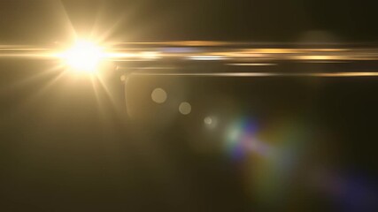 Planes lens captures suns bright flare illuminating water below, symbolizing innovation, growth, and pursuit of excellence, perfect for marketing campaigns promoting forward thinking ideas or.