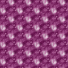 Elegant floral pattern in deep purple shades, perfect for sophisticated designs and adding a touch of luxury to any project, a stylish and versatile choice