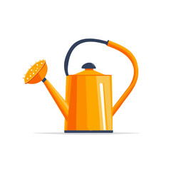 An Imaginary 2D flat icon_watering_can, modern element in vector and EPS format_clean vector_isolated on a white background