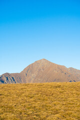 mountain with blue sky, Italy