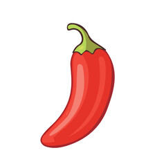 An Imaginary 2D flat icon_whole_pitanga, modern element in vector and EPS format_clean vector_isolated on a white background