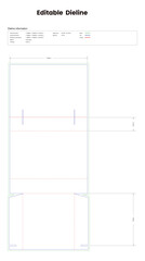 cardboard display box dieline dieline template box dieline packaging die lines custom dieline cardboard box dieline pizza box dieline
