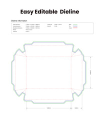 fast food tray box die line packaging die lines dieline template custom dieline cardboard box dieline pizza box dieline