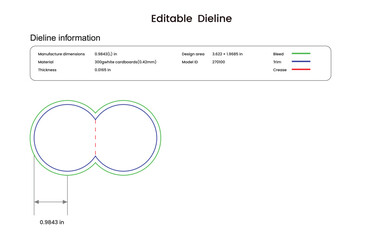 folded circular greeting card die line dieline template box dieline dieline packaging die lines custom dieline cardboard box dieline pizza box dieline
