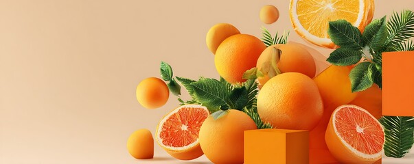 Vibrant app interface with bright oranges to evoke joy and creativity