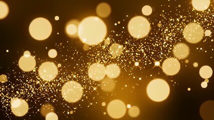 Golden Bunch with Intricate Details Shines on Sleek Black Background, Capturing the Concept of Luxury and High End Glamour Perfect for Advertising or Editorial Content.