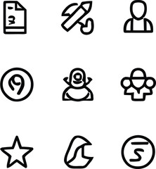 Fototapeta premium business and finance icons