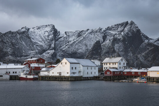 tipical houses in north of norway