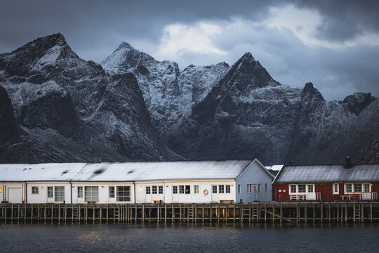 tipical houses in north of norway