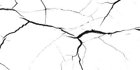 Abstract vector illustration of a broken glass texture pattern on a cracked concrete gray wall surface