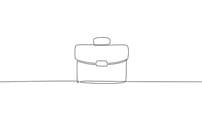 Briefcase icon isolate on transparent background.