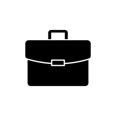 Briefcase icon isolate on transparent background.