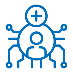 Obraz premium patient profile icon