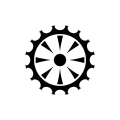 A striking black silhouette of a majestic eagle in flight with wings spread wide isolated on transparent background silhouette