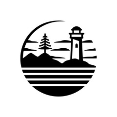 A black silhouette of a majestic stag with large antlers standing proudly on a transparent background isolated on transparent background