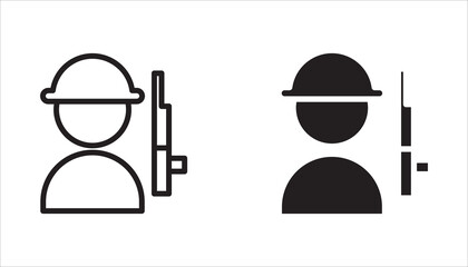 Set Ikon Militer Patriotik – Koleksi Vektor Simbol Amerika, Set Ikon Hari Kemerdekaan