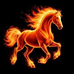   Fire horse - symbol of 2026