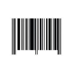 Black and white barcode on a white background for product identification