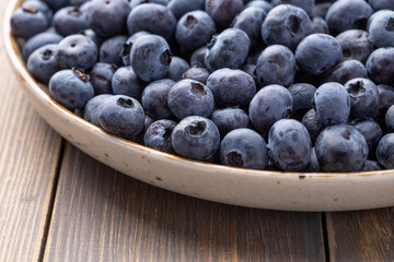 Fresh blueberry background. Blueberry Texture Close Blueberry Antioxidant Organic Superpeed Bowl Concept Healthy Nutrition