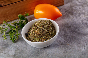 Dry Provance herbs mix seasoning
