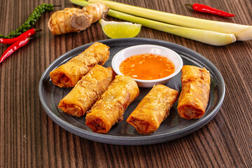 Vietnamese deep fried spring roll