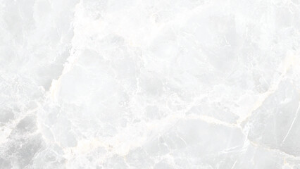 Abstract light gray marble texture with dark veins isolated on white background