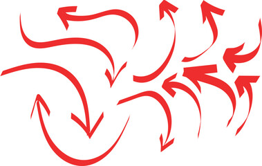 Modern icon set with vibrant color palette and helvetica fonts