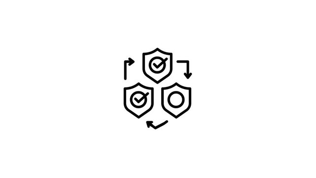 Security Protocol - Animated Icon