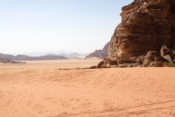 Wadi Rum landscape, Jordan