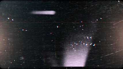 Perfect Film Glitches Overlay for a horror or sci-fi theme, simulating system malfunction and data corruption.