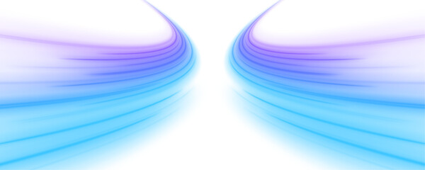 Spiral neon streaks create glowing vortex tunnels. Motion blur enhances depth and dynamic speed. Ideal for sci-fi, cyber, and futuristic designs. PNG