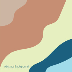 Soft Curves Abstract Wallpaper