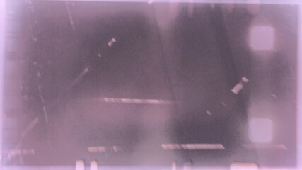 Raw Film Retro Transition simulating the physical splicing and jump of an old 35mm film reel. - Powered by Adobe