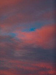 Obraz premium colorful sunset clouds ,nature background