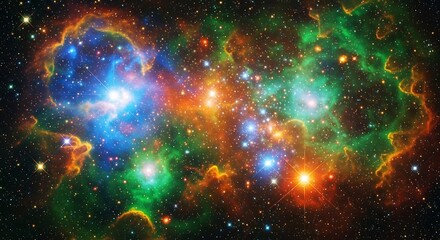 Abstract Colorful Gradient Background.