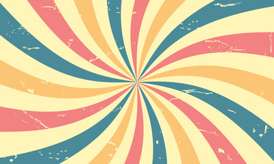 Colorful retro background. Vector illustration